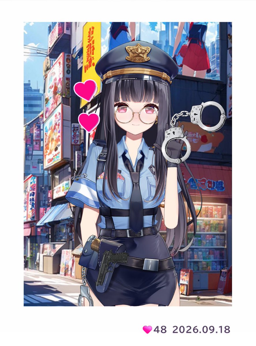 MiLiicum's tweet photo. #うちのアイミー 
#アイミー推しと繋がりたい
あやしい被疑者さん、止まって～👮
捕まえて連れ帰るね、手当アップのためなの！🥺 https://t.co/l9jcpHVefp