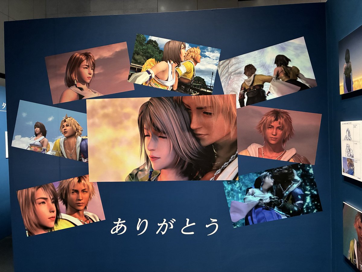 totiotome0221's tweet photo. ff10展示会、入るとザナルカンドにてのピアノがウルウルしながら観てました。
またプレイしたくなりました https://t.co/YOeGGD48HG