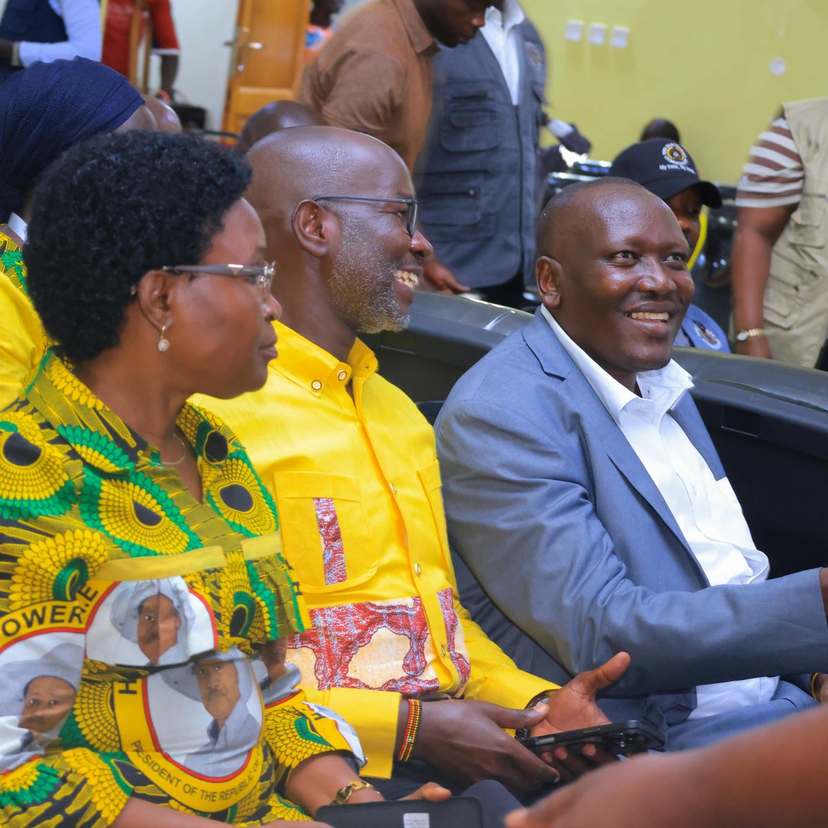 NRMOnline's tweet photo. Byabakama made the remarks on Thursday evening after the conclusion of voting, counting and tallying in the Adjumani West parliamentary by-election, in which National Resistance Movement (NRM) candidate Leku James Pilli emerged victorious with 12,423 votes. https://t.co/8YyFtWXPos