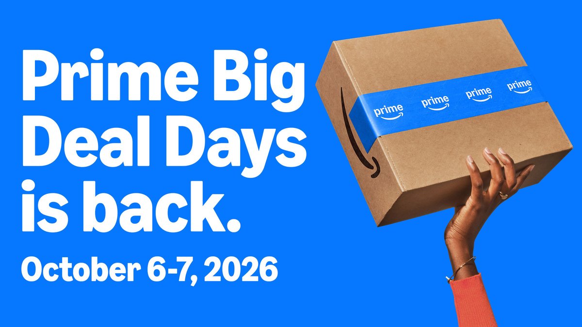 geniuslink's tweet photo. Prime Big Deal Days is coming. Is your content ready? Don't wait until Oct. 6 to think about links, products, and content; decide what you'll promote, build your links, and have posts ready to go.

#PrimeBigDealDays2026 https://t.co/h6TlzzNucG
