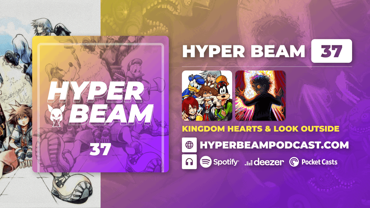 hyperbeamcast's tweet photo. Voltamos!! Com episódio novo fresquinho para você! 💖

Episódio 37 está no ar agora!  Falamos sobre o sombrio e curioso Look Outside e a mistura fantástica de Kingdom Hearts

🎧https://t.co/RzN03VmCuc

Episódio no site: https://t.co/B9n997IbBh https://t.co/zcNhhjDRQH