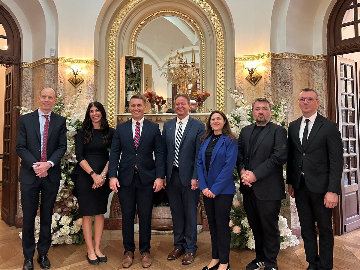 StateDRL's tweet photo. This week I had productive conversations with Romanian government and civil society on our shared efforts to combat human trafficking and protect children from exploitation. We highlighted the value of our joint efforts against criminal organizations complicit in these heinous crimes.