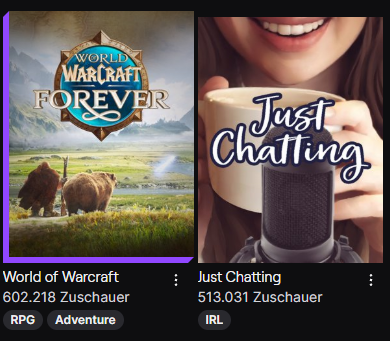 ChromieDe's tweet photo. Eine Beta eines 22 Jahre alten Spieles, welches gerade eher Warteschlangensimulator ist und nicht mal kompetitiv, nudelt grad durch die Decke auf Twitch.

Ich liebe es. https://t.co/1oPC1KQUhi