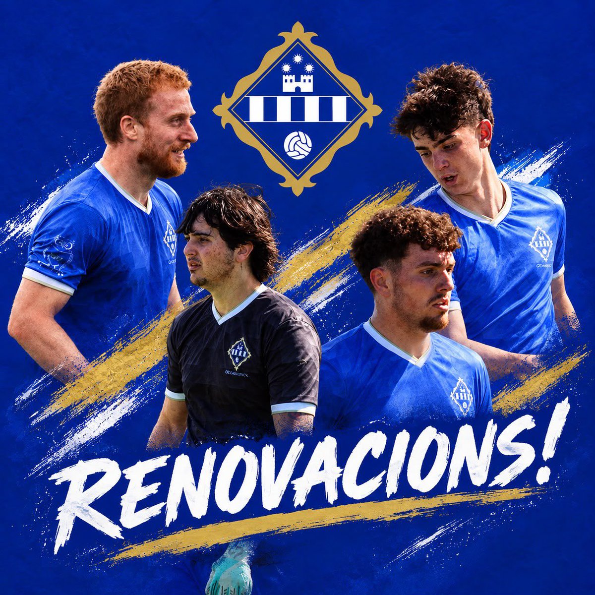 CFCastelltersol's tweet photo. 💙L'equip ha treballat de valent aquesta pretemporada i volem començar amb el +3 al vostre costat, afició!

✈️Sooom-hi Castell! ens espera una temporada apassionant!
#100preBlaus #futbolcat

[2/2] https://t.co/Go66gco2CD