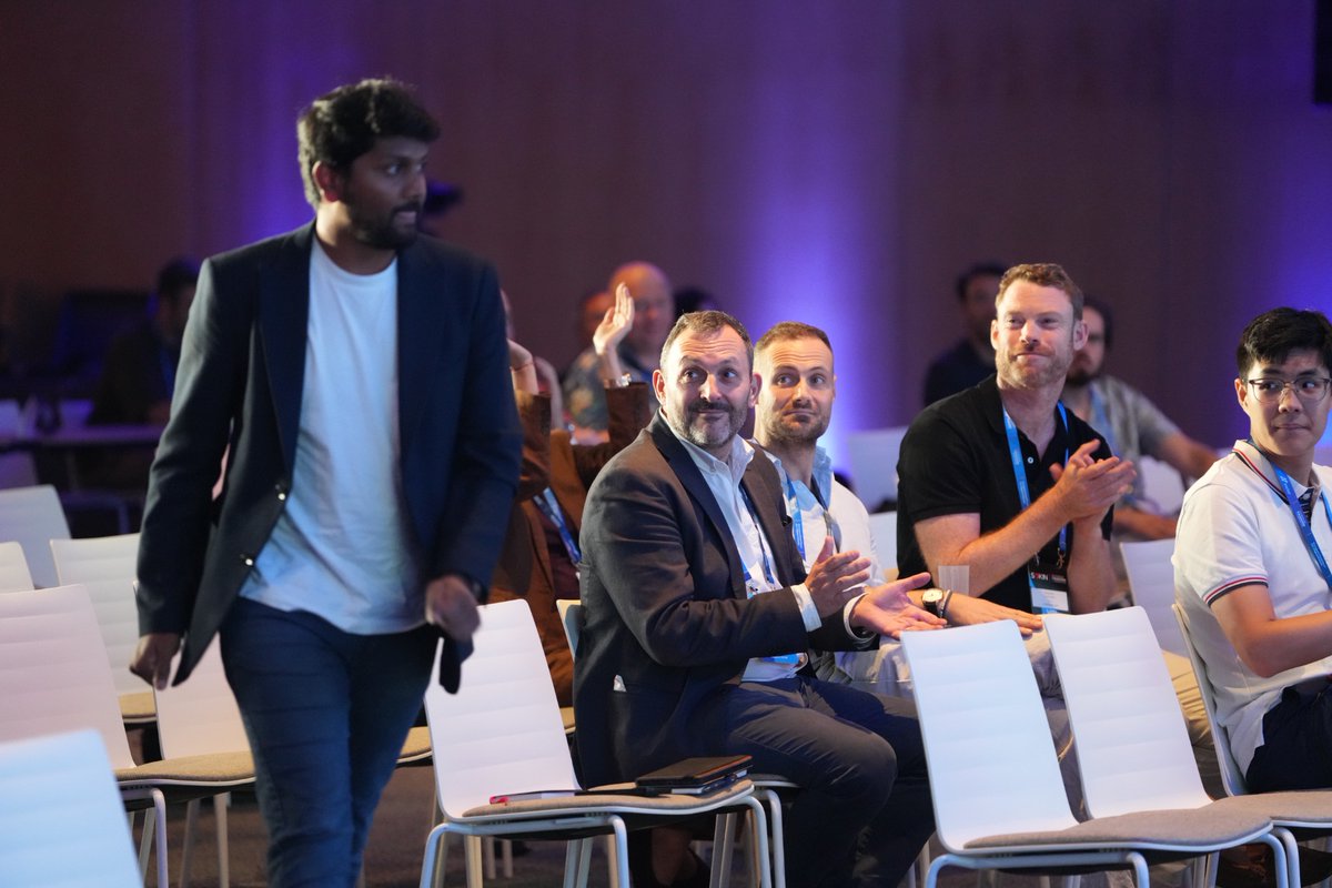 KryptosConnect's tweet photo. We came to Barcelona as one of 12 finalists.

We’re leaving @EBlockchainCon with winning at the EBC12 Startup Battle, and a €20,000 grant. 🏆

Kryptos was built on one conviction: crypto finance cannot scale on fragmented data.

Today, that conviction earned its place on the podium.

@EBlockchainCon