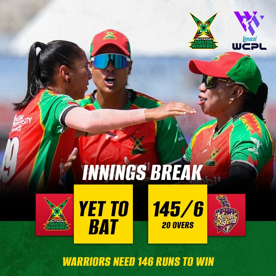 amznwarriors's tweet photo. Time to lock in with the bat! π
Letβs go Warriors π¬πΎ
#GuyanaAmazonWarriors #WCPL26 #WCPL26Final https://t.co/VPilYKuXjw
