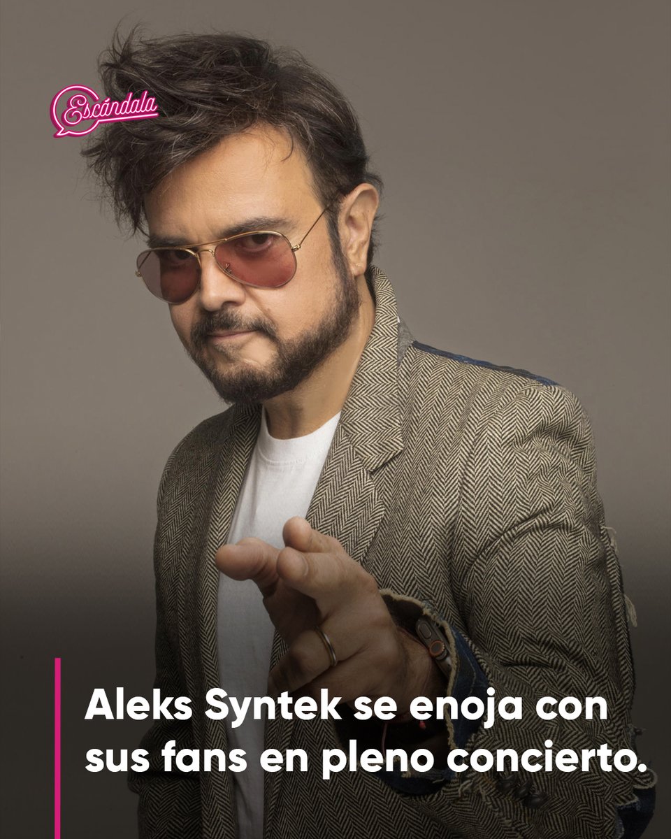 escandalamx's tweet photo. En lo más leído de la semana:

El cantante se molestó porque le pedían canciones que no forman parte de su repertorio y aprovechó el escenario para lanzar nuevamente sus críticas contra el reguetón. 😱😱😱
👇👇👇
https://t.co/byfCsz0gHz https://t.co/igTb3rD0Gi