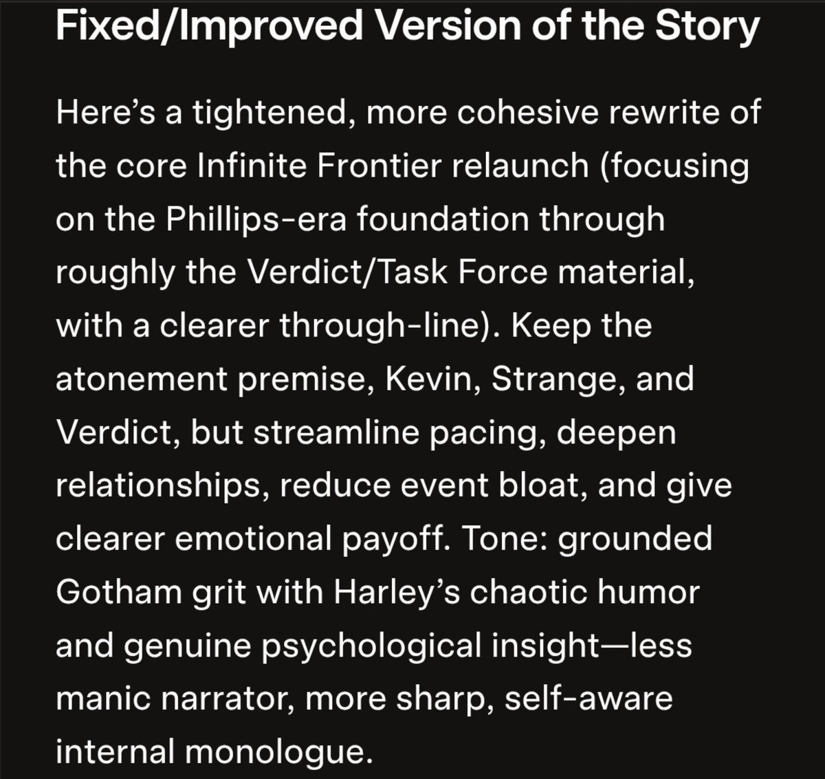 Igor_Dust414's tweet photo. Asked Grok to Fix #DC #Infinite #Frontier #Harley #Quinn #Volume #4 Storyline
A thread part 1
#InfiniteFrontier #HarleyQuinn #Volume4 https://t.co/GiTVyDfZK0