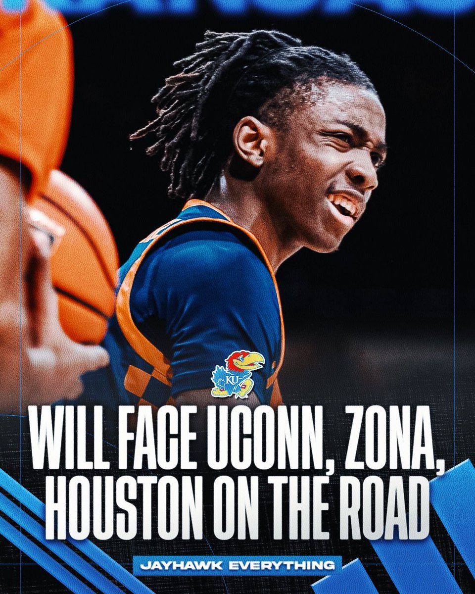 jayhawk_eu's tweet photo. The Jayhawks have some big road tests this season. Need to see some better away performances, previous years production won’t be enough.

I’m going with 1-2 through this stretch. https://t.co/ay7NeEOQ6O