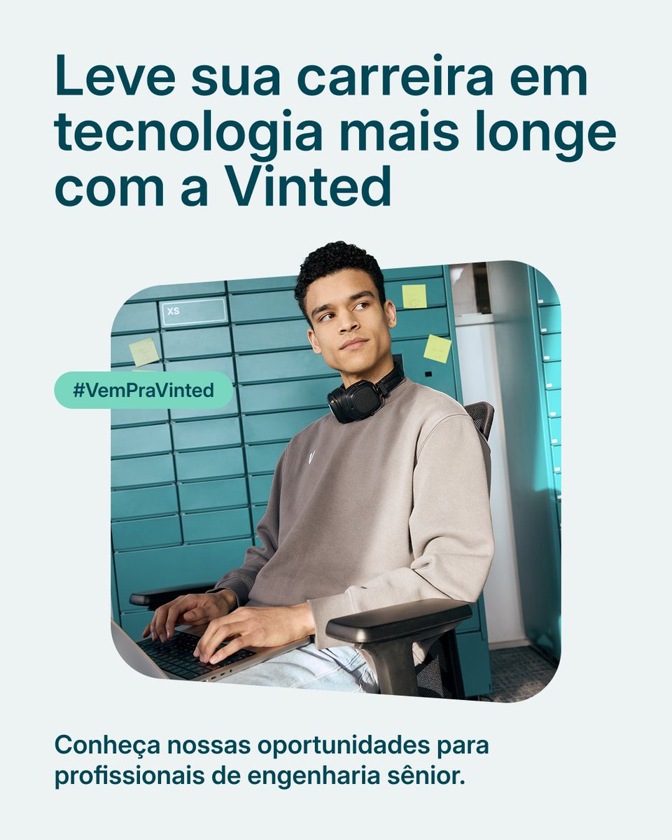 iMasters's tweet photo. Quer levar a sua carreira pra Europa? 👀

A Vinted está contratando líderes de tecnologia para atuar em Vilnius, na Lituânia.

Com pacote de relocation completo que pode incluir bônus de €30.000, visto e moradia.

🚀Confira as vagas abertas e candidate-se. 

https://t.co/gSVr2LCELb