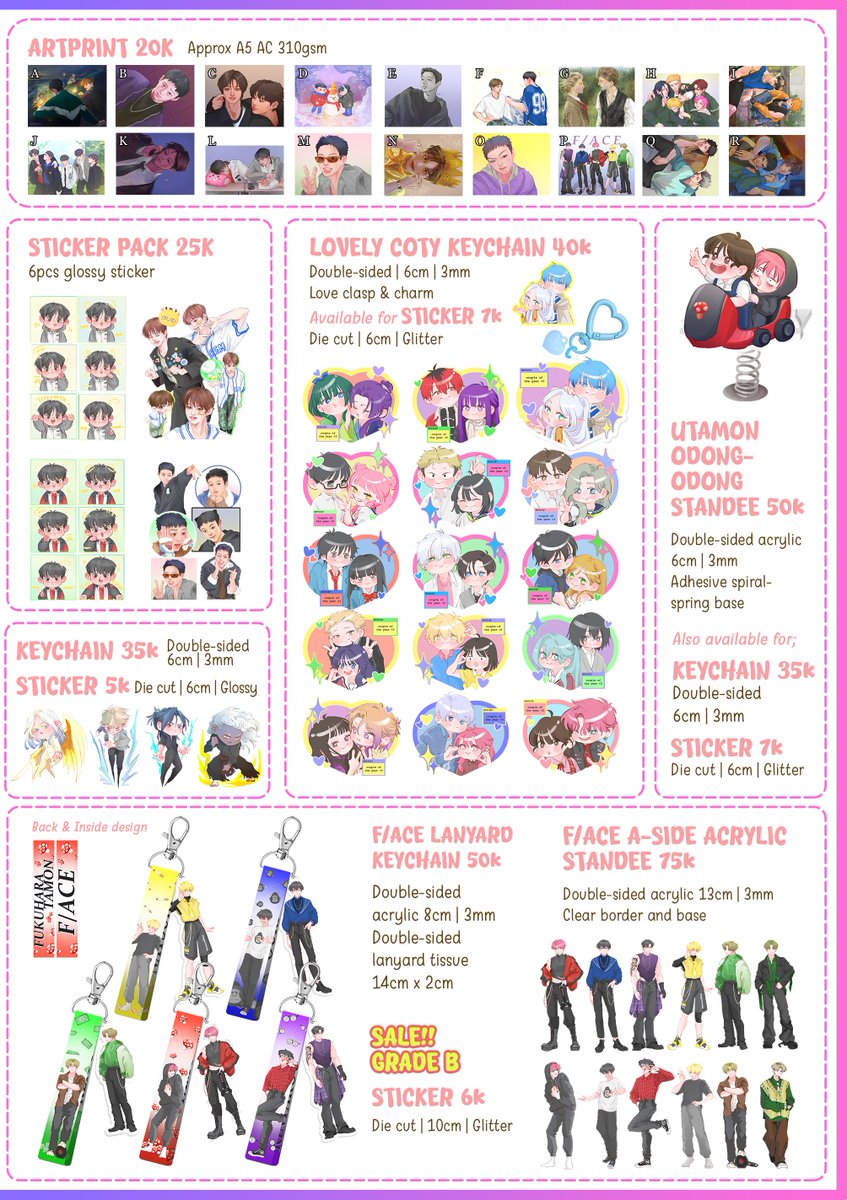 artchixkilogram's tweet photo. [RTs &amp; ♡ are appreciated]

#CF23 PO &amp; GIVEAWAY
by #warunggigisusu

📬PickUp &amp; MailOrder
📌Close Oct, 1st
🌏GO is Open
🎯Haikyuu, Weak Hero, Shoujo, PLAVE,
       Apothecary, Frieren, Tamon, Eleceed etc
🎁GA details and Form Order below!

Tap for more👇#cf23catalogue https://t.co/WUSSem0oFI