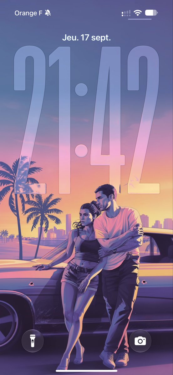 Tom_Hrln's tweet photo. This wallpaper is actual perfection 🔥🔫💸🥰#gtavı #ios27 https://t.co/y7HqQLJcds