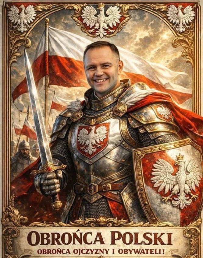 Tomasz81G's tweet photo. @adamSzlapka Jak to dobrze, że gdy premierem jest niemiecki agent, to chociaż prezydent to niezłomny patriota https://t.co/O8rtYy5b8F