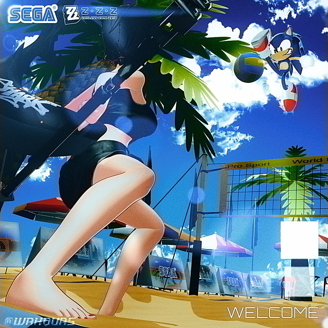 Wahvys's tweet photo. Friendly game of volleyball #ellenjoe #ZenlessZoneZero‌ #aero #Sonicthehedgehogㅤㅤㅤ https://t.co/23tmVhugGR