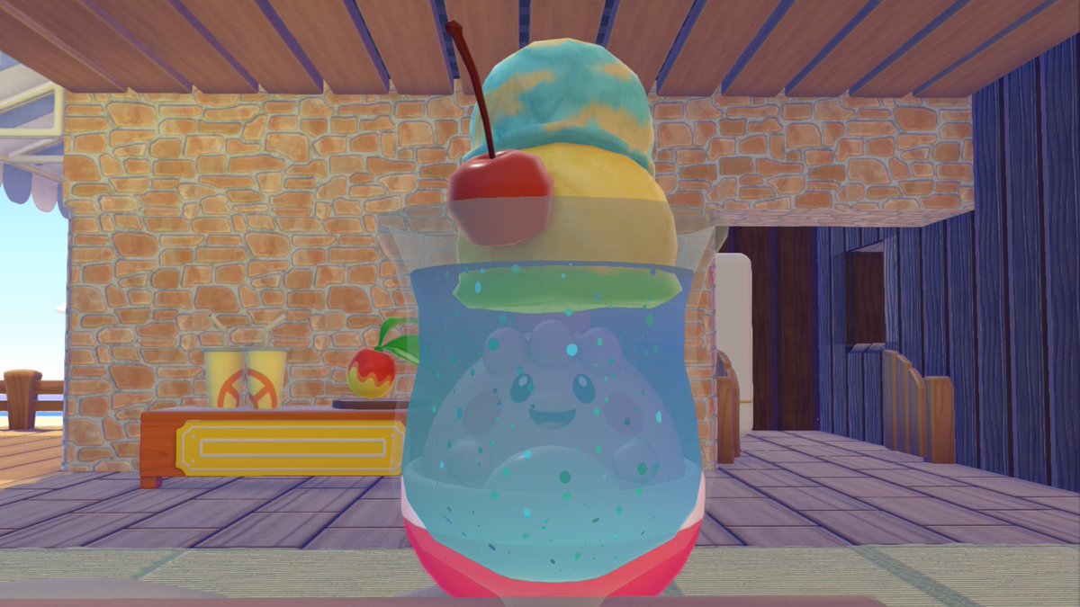 Pocoa_Pinpuku's tweet photo. ピンプクとクリームソーダ
#ぽこあポケモン https://t.co/swkfcw04Pl