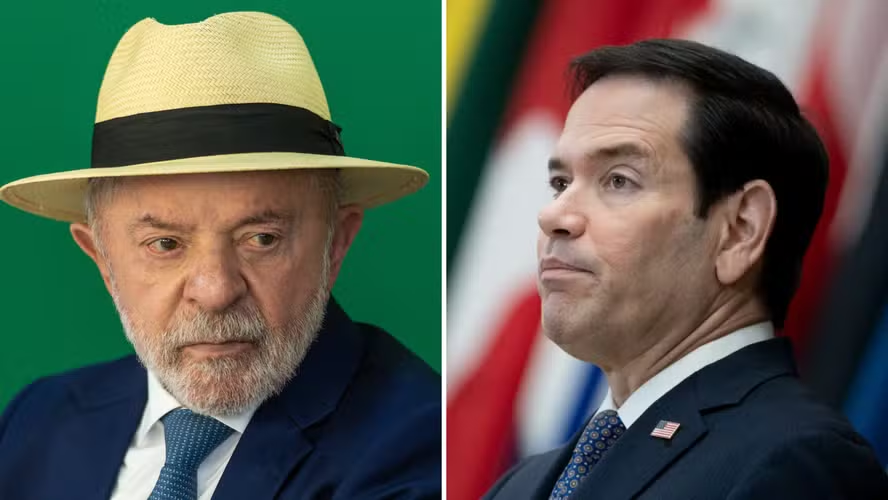 pcamposnews's tweet photo. Esse endurecimento chegou ao Brasil. Em 2023, ainda como senador, Rubio acusou Lula de suavizar críticas a Maduro e se aproximar demais da China. 

Em 2026, o embate se intensificou: Rubio acusou o Brasil de não negociar de boa-fé; Lula chamou Rubio de "latino-americano frustrado" e "bolsonarista".