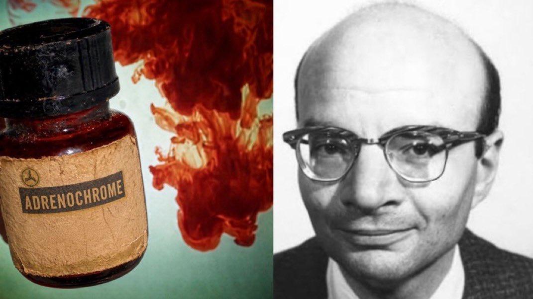 TheRubberDuck79's tweet photo. 🩸DID YOU KNOW🩸

David Ezra - a jew - is credited as THE FIRST to successfully EXTRACT AND ISOLATE ADRENOCHROME in its pure form [and admit to it]. https://t.co/98GTxcUf1K