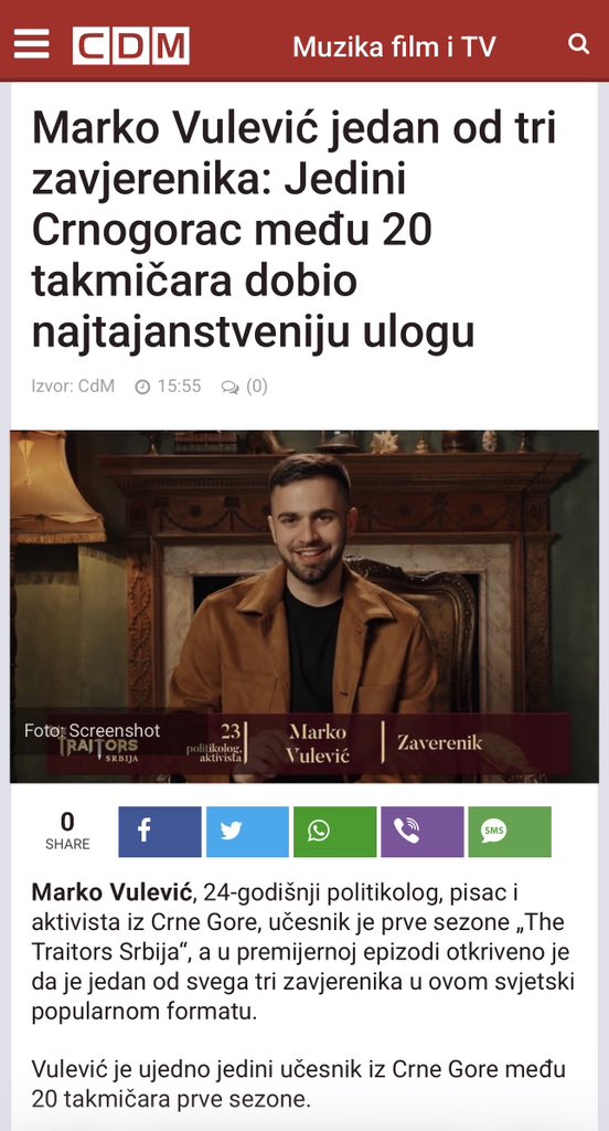 vulevicmarko02's tweet photo. #traitorssrbija #thetraitorssrbija ❤️‍🔥 https://t.co/MhyPRLLasv