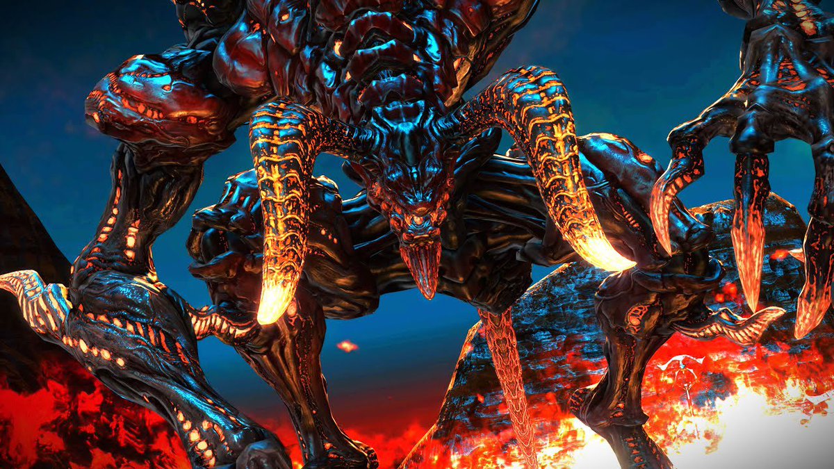 Swankiverse's tweet photo. Just saw that Toaster was announced for Ascendence!!! That ain’t no Toaster that’s fucking Ifrit from Final Fantasy XIV we got another collab confirmed yall! Lol #monsterhunter #mhwilds #ascendance #teostra #finalfantasyxiv https://t.co/7E7w6FX3dt