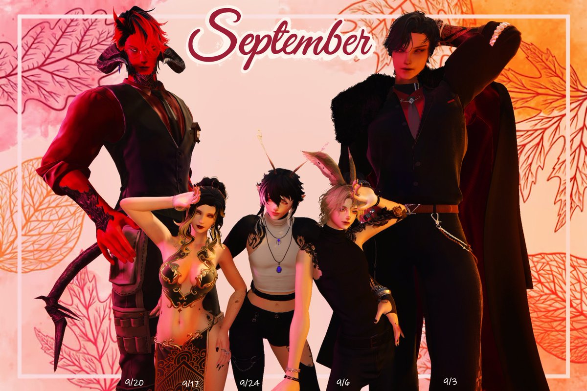 AsylumFFXIV's tweet photo. Now that we are half way through the month, we'd like to give a shout out to our staff and VIP for their birthdays this month!

#gpose #xivgpose #gposers #ffxiv #ff14 #ffxivvenue https://t.co/oWBb6bAqG6