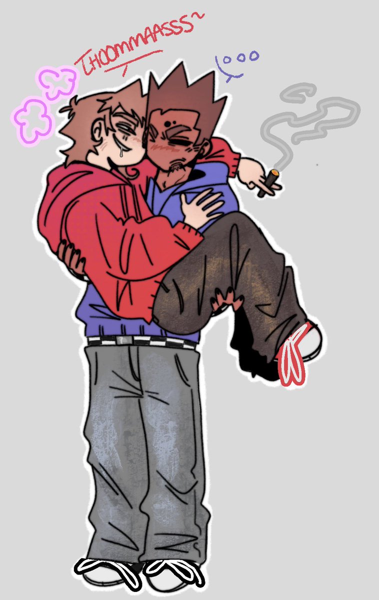 silly_lil_star's tweet photo. Wanted to draw @germygogurt tomtord design, gay people are craaazzzyyy #tomtord #tordtom https://t.co/Zlbyb9g8Qu