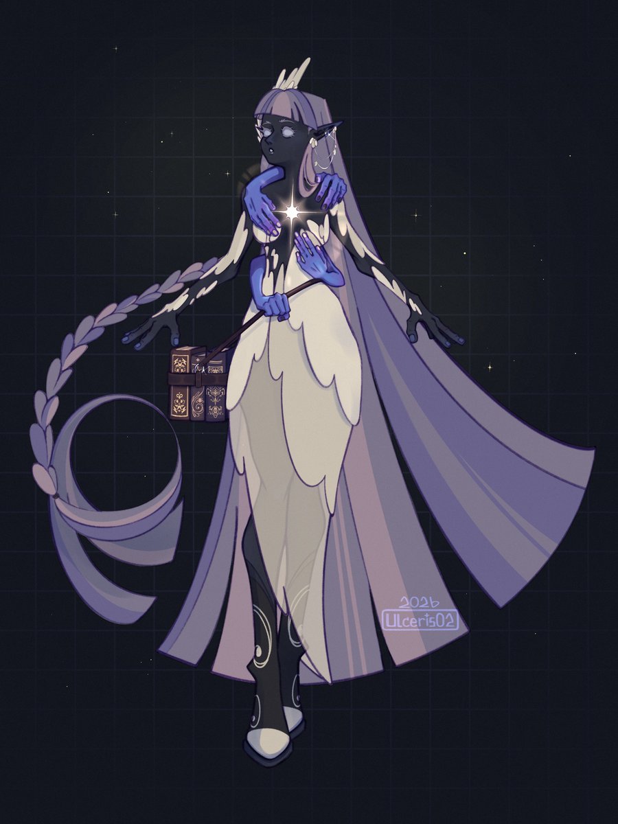ulceris02's tweet photo. 【Vgen】A new character for the shop! Magic, loneliness, and books ‧₊˚🖇️✩ ₊˚📚⊹☾⋆｡
#Vgen #adopt #VgenAdoptable https://t.co/JHFnCMJktr