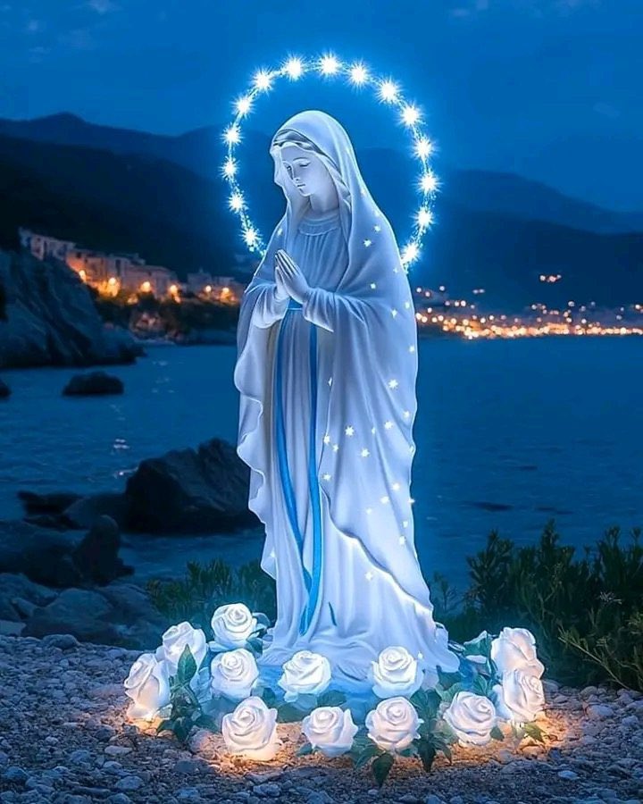 PrayTheRosary's tweet photo. Ave María https://t.co/Rj66AN67PE