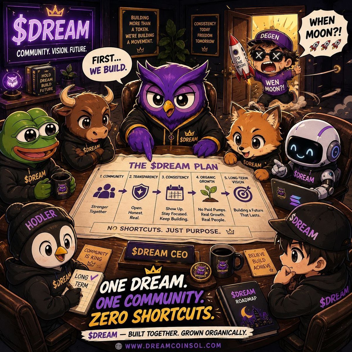 Elijahhh001's tweet photo. @cryptorover Something is brewing in the Night Owl cave… 🦉👀

The community is awake.
The memes are ready.
The excitement is getting ridiculous.

And that ticker?

$DREAM 🌙

Launch incoming. 🚀 Nov 15
Don't be left out 

https://t.co/UobbOxtsgT https://t.co/82JahJtFXW