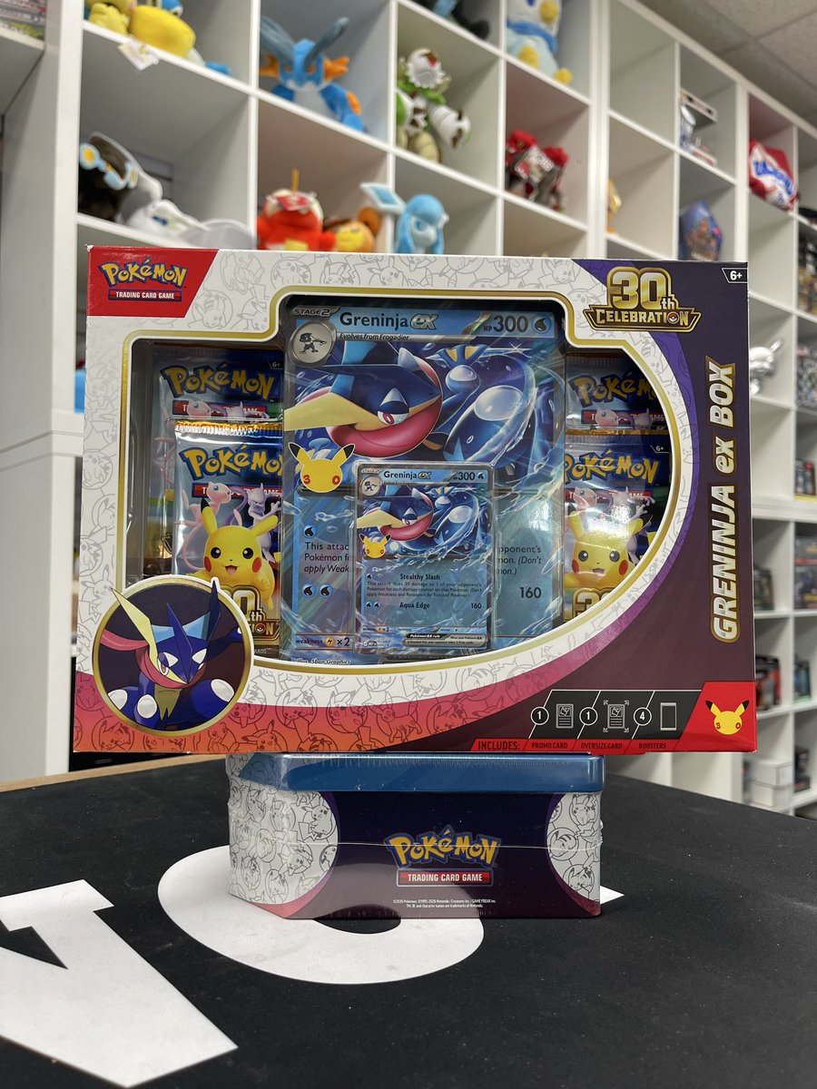 DickandJanes's tweet photo. We have the 30th Anniversary #POKÉMON collection available at 
Dick &amp; Jane’s ‼️ We are located in #Jacksonville #Florida at 📍1833 Dean Rd.
or shop online at ➡️ https://t.co/JuLYFxqnIr
~~~~~~~~~~~~~~~~~~~~~~~~~~~~~~~
🚨 FYI 🚨THESE THINGS ARE FLYING OFF THE SHELVES 💨 https://t.co/rR9rlANOye
