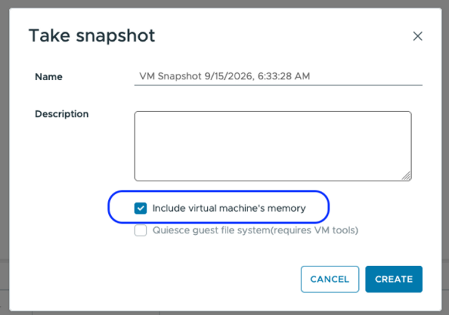 MarcoLuvisi's tweet photo. Find VM Snapshots with Memory Included using VCF Operations for Logs – #vExpert Brock Peterson https://t.co/A7srKkgQID https://t.co/Pf6kJxR4d7