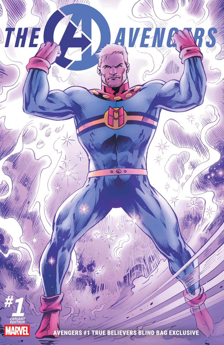 MarvelComicsHQ's tweet photo. On November 4, Miracleman joins Earth’s Mightiest Heroes in Chip Zdarsky and Marco Checchetto’s ‘Avengers’ #1!

Scroll for more 🧵⬇️

Covers: Marco Checchetto, Artgerm, Alan Davis https://t.co/xGKoRdKRgd