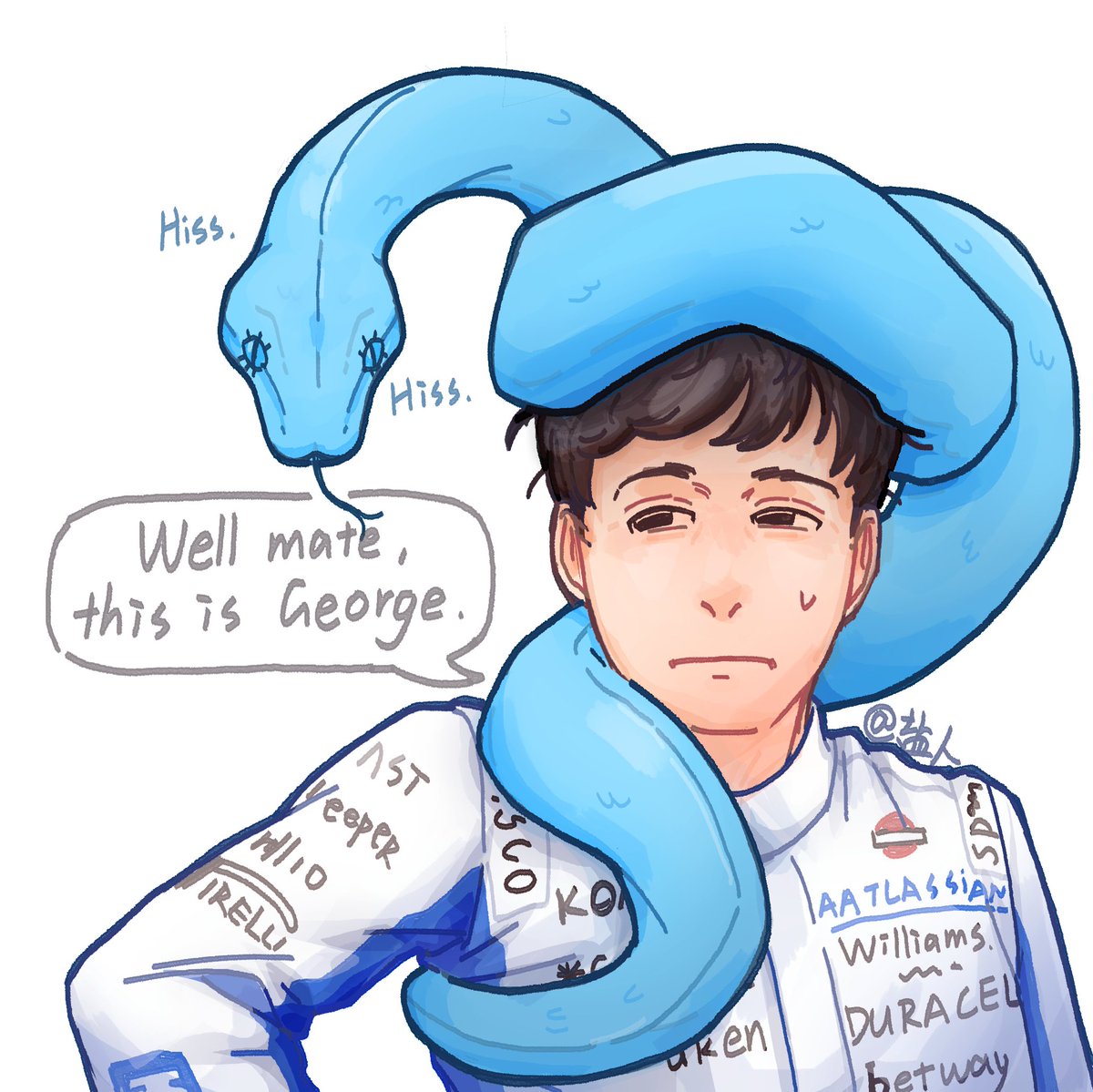 Areyou_Salter's tweet photo. 2363🐍
#AlexAlbon #GeorgeRussell https://t.co/uTDKJBCNTY