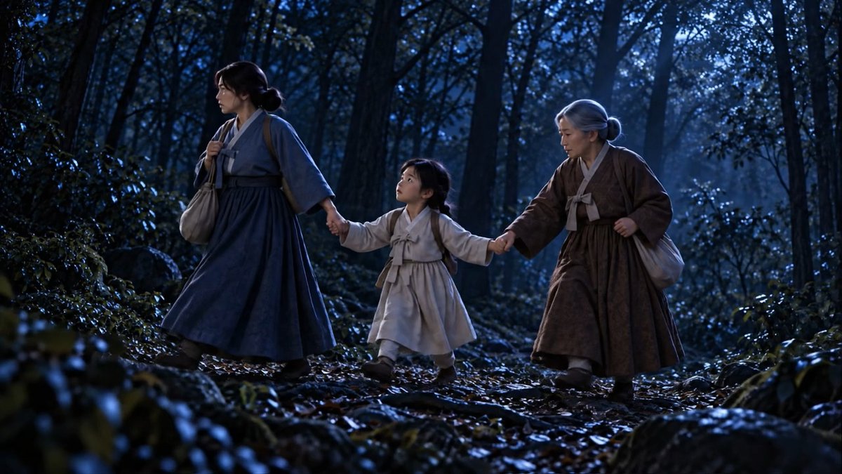 DemianDunkley's tweet photo. I keep thinking about her mother and grandmother, trying to get this little girl safely across. What must that night have felt like for them?

From Songs of Freedom, our AI-generated dramatization.

#GodsDreamOneFamily https://t.co/n1atmMFdEC