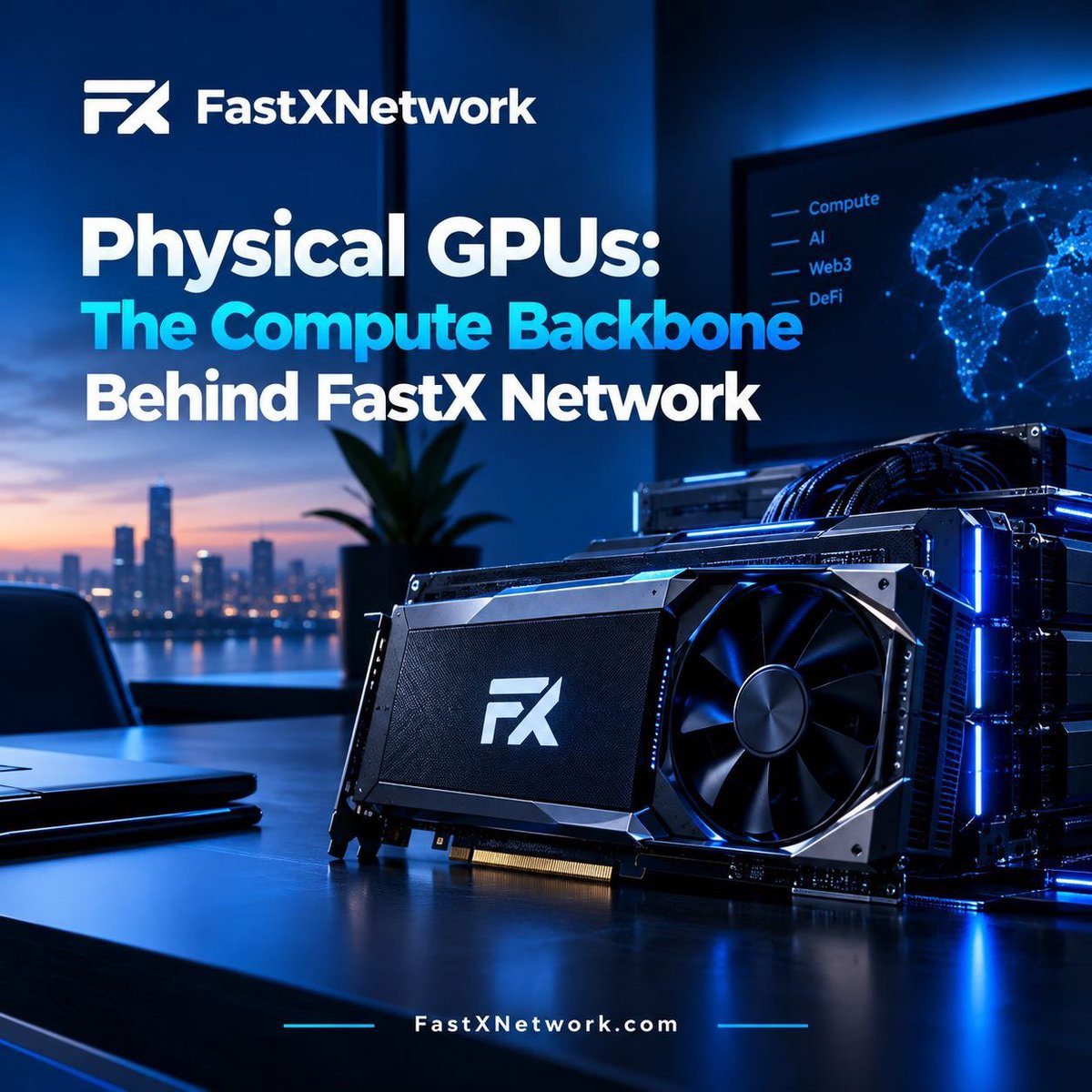 ManLykDeee's tweet photo. A @FastXNetwork Node is more than a machine connected to the network

It contributes computing power to FastX’s decentralized AI infrastructure

This helps provide the GPU resources needed for #AI workloads, agents and Web3 applications

This is how FastX nodes work

#FastX #web3 https://t.co/Ndj92djzfW