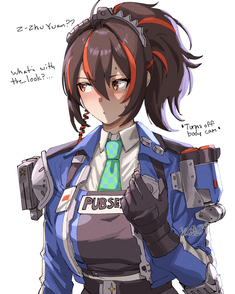 phelix_kelvin's tweet photo. "Zhu Yuan? what's with the look?" https://t.co/dzx65yIupM