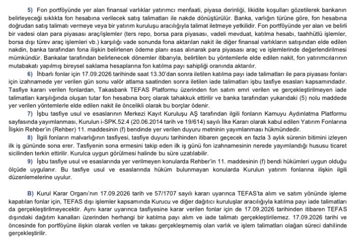 riskontr's tweet photo. SPK tasfiye edilen fonlar hakkında yeni bir bülten yayınladı: https://t.co/DyJpuAFbN2