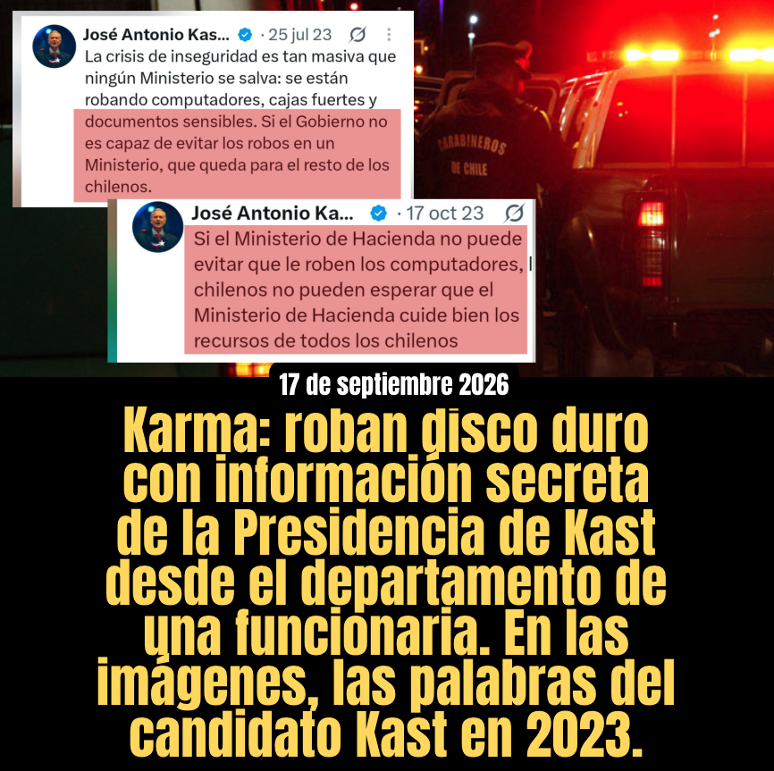 Radar_C_L's tweet photo. ¿Qué hacía una funcionaria con datos secretos en casa? https://t.co/zFIU1rWzyy