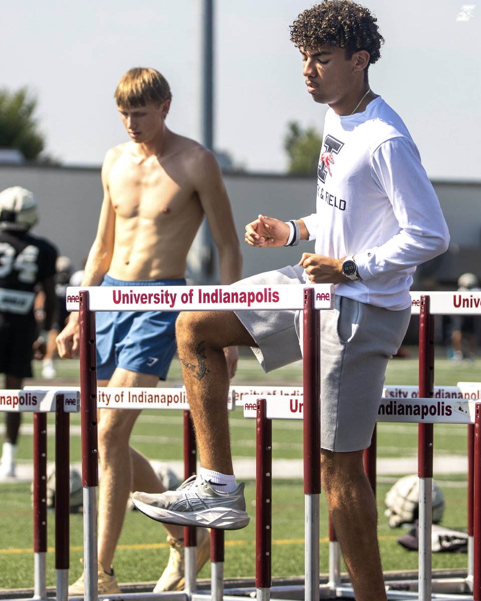 UIndy Cross Country practice photo