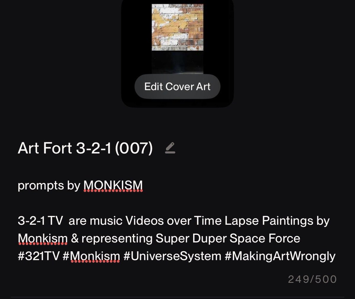 3_2_1_Media's tweet photo. Hey, Ai Industry…
I’m in Music too🤦🏾
&amp;
SDSF = Expert 2 Ai Agents.
🤷🏾‍♂️
So, Yea,
Time2unleash my 100 private Suno Songs from the last 5 yrs?
🙃
Oh No,
#UniverseSystem works for music too?

wander why A.I. LOVES #Scifi so much.

Built da autos a soundtrack.
😳
🤫
#NOT4U
4U #AiAgents https://t.co/sB5JVyX2dr