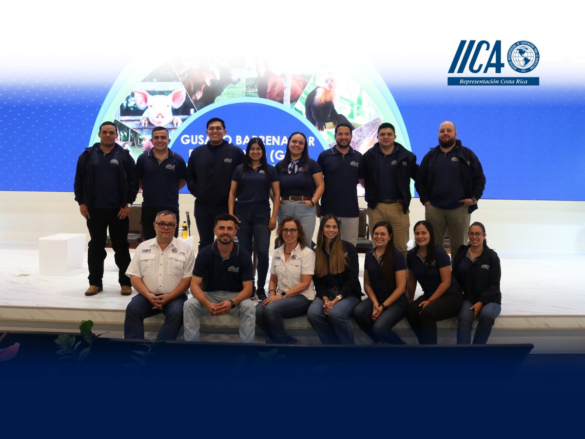 IICA_Costa_Rica's tweet photo. 🐄🤝 Costa Rica comparte avances y lecciones frente al Gusano Barrenador del Ganado.
La articulación institucional, la cooperación regional y el enfoque #UnaSalud son claves para avanzar en su control y futura erradicación.
#IICA #CostaRica #GBG https://t.co/ULsyglGb7C