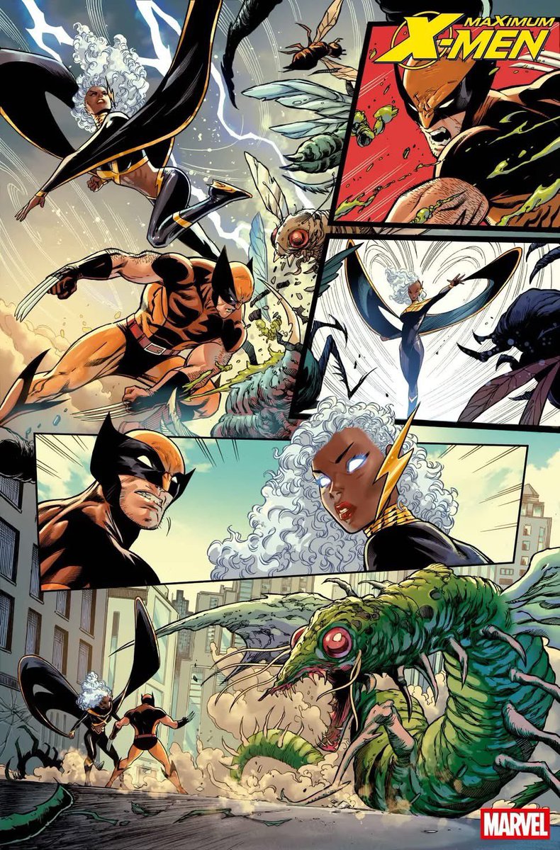 DarkPhoenixBeta's tweet photo. 🚨 MAXIMUM X-MEN #1 FIRST LOOK 🚨
THE X-MEN ARE DONE PLAYING NICE. ❌🔥
The first look at MAXIMUM X-MEN #1 is here, and mutantkind looks ready to take things to ANOTHER LEVEL!
This one could be INSANE. 👀
WHO’S PICKING UP #1?!
#MaximumXMen #XMen #MarvelComics #NewComga https://t.co/fSrOdFOyaS
