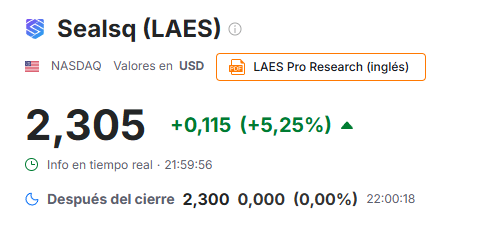 Volvoreta70's tweet photo. #CreusMoreira @SEALQScorp #WISeKey The key is that LAES does not need to prove that quantum computing will be important. It needs to demonstrate that it can monetize post-quantum security before spending too much capital. https://t.co/TvYW928Vc1