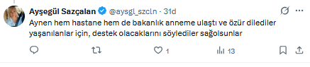 agah_beyoglu_0's tweet photo. Gönderiyi silmiş, bakanlık anama ulaştı özür dilediler demiş... (BÖYLE BİRŞEY OLMAZ, GÜN İÇİNDE DOKTORDAN SAVUNMA İSTENİR YAZI İŞLERİ SAĞLIK İL MÜDÜRLÜĞÜNE GÖNDERİR SONRA BAKANLIK DEVREYE GİRER) Valla ne hoş ya :) Biz de böyle olak :) https://t.co/AysVYUSqbl