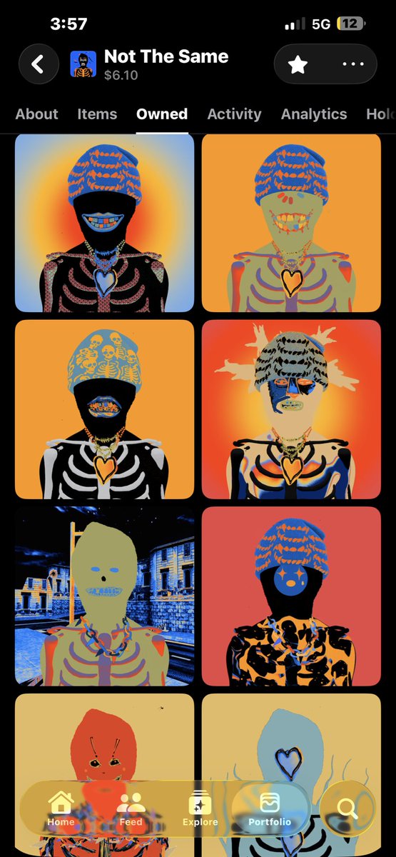 SketchyMarkets's tweet photo. HOLY BANGERS @whoslord ❗️ THIS ART IS CRAZY🔥🫡

SO HAPPY I MINTED 16🫡

If you haven’t gotten yourself a @notthesamepfp NFT WHAT ARE YOU WAITING FOR❗️

https://t.co/8EuT15vZ9a

#NFT #Crypto #NotTheSamePfp #Opensea https://t.co/3QgSNpSJTJ