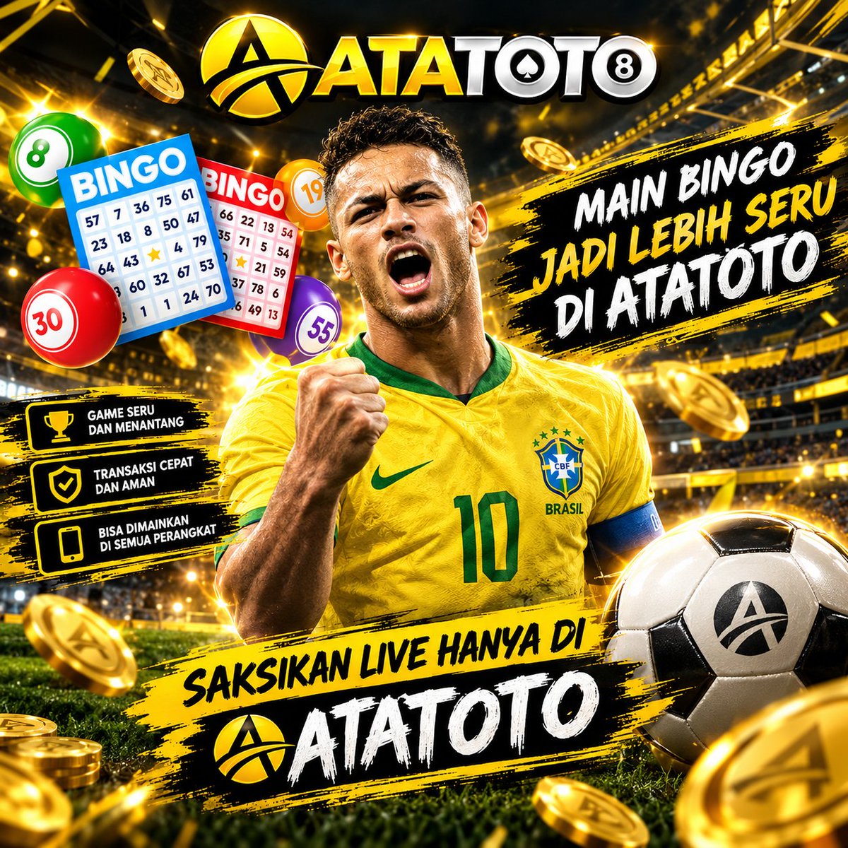RioSatriomp4y's tweet photo. 🔥 SEPAK BOLA DUNIA, SATU TEMPAT INFORMASI! ⚽🌍

Dari jadwal pertandingan hingga berita terbaru, jangan lewatkan momen seru dari liga-liga favoritmu! 🏆

✨ Live pertandingan terlengkap
📅 Jadwal bola terupdate
📰 Berita sepak bola terkini
🌎 Seluruh liga dunia

#ATATOTO https://t.co/KNalv3opUc