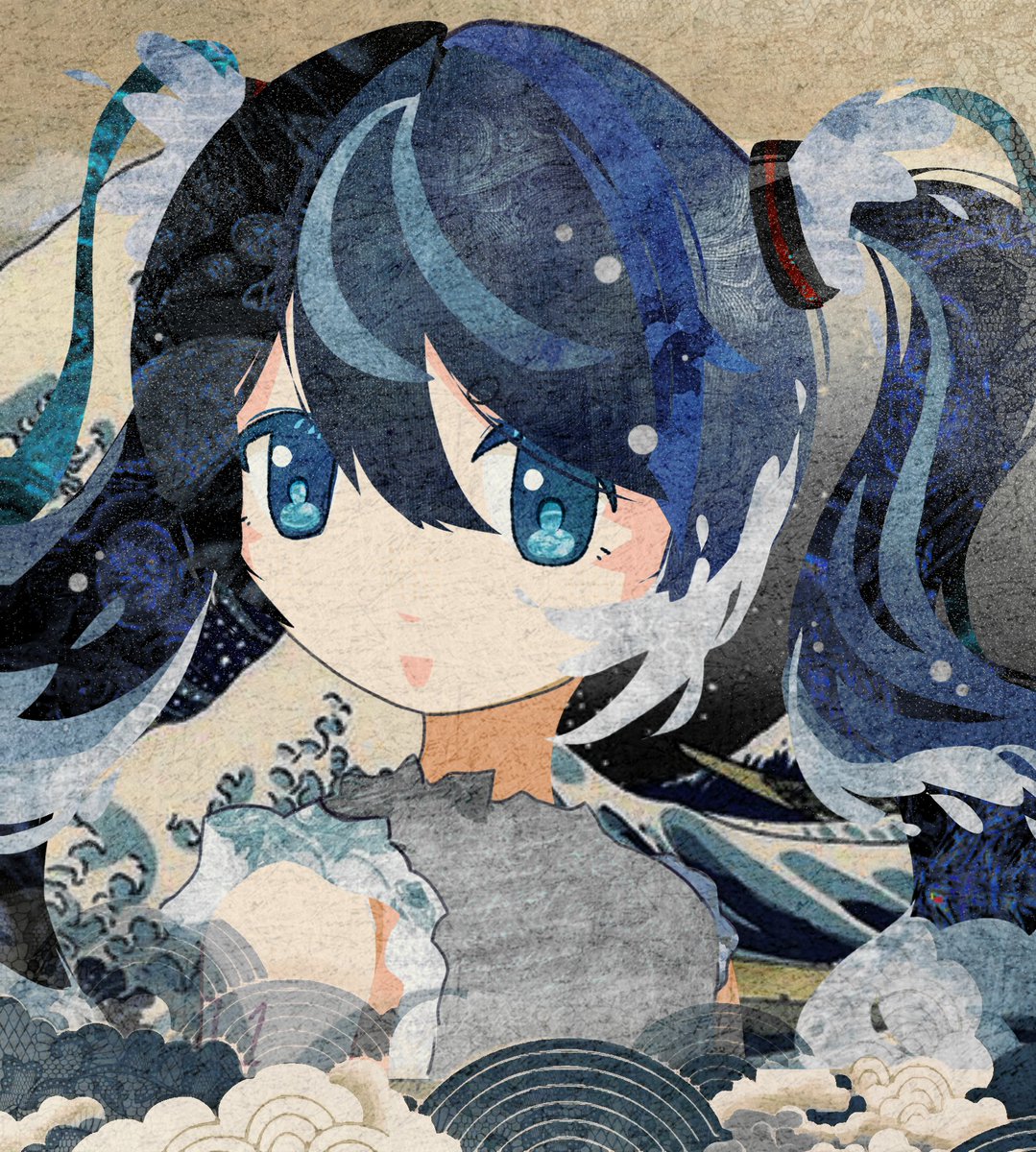 yrtmoth's tweet photo. As promised, she's so pretty #hatsunemiku #vocaloid https://t.co/c1d1huc9Y4