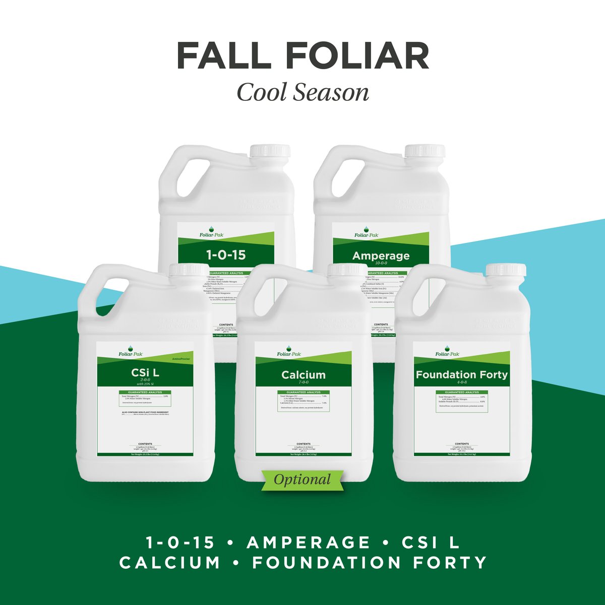 FoliarPak's tweet photo. As daylight fades, turf hardens off, storing carbs, increasing cell solute concentration, accumulating proteins, and strengthening cell walls to survive winter. The Foliar-Pak Fall Foliar Program enhances these natural defenses for stronger, healthier turf in spring. https://t.co/G90dBvwTED
