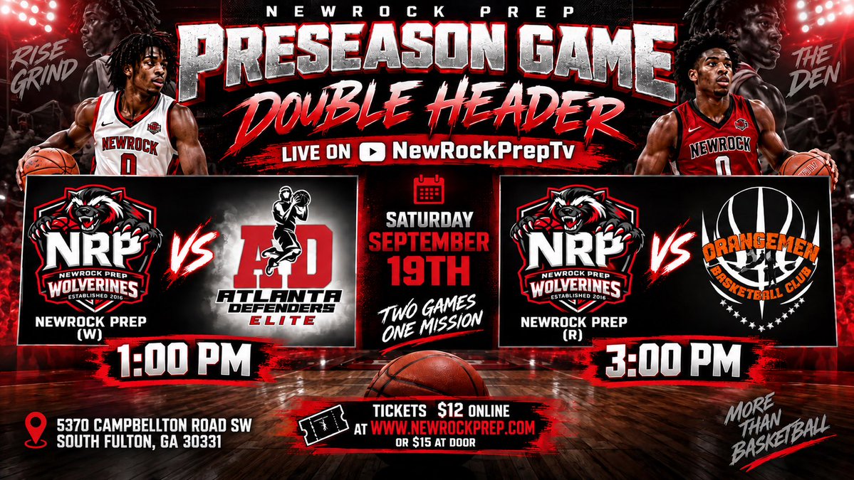 NewRockPrepKwa's tweet photo. Pull up coaches pull up family pull up fans https://t.co/AxjFNhdYGC