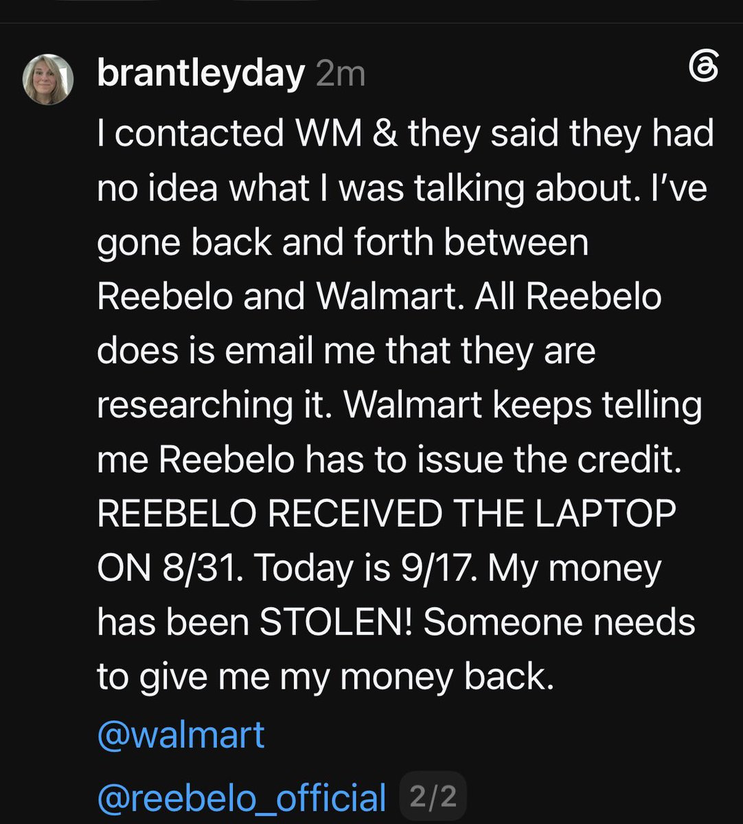 tnbooknerd's tweet photo. @Walmart @reebelo_us @ReebeloOfficial 
See below https://t.co/dEJf0GRibe