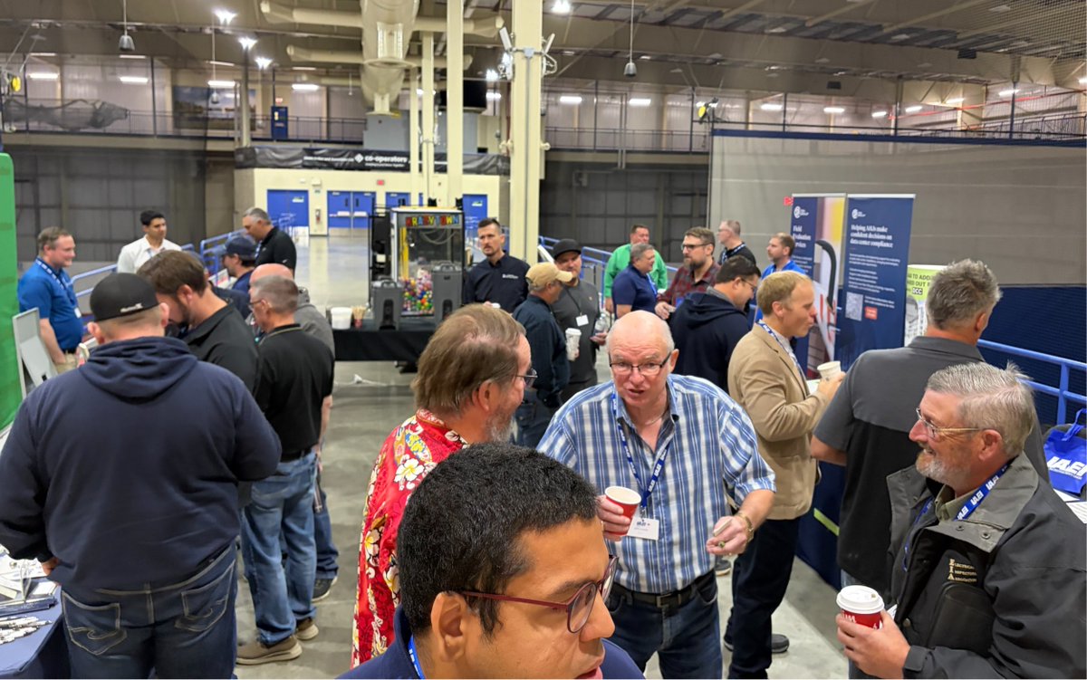 IAEI's tweet photo. ⚡ We’re LIVE at the IAEI Canadian Section Meeting from Alberta.

Great sessions, valuable conversations, and plenty of networking as the Canadian Section community comes together to learn, connect, and move the electrical industry forward.

#IAEI #IAEICanada #ElectricalIndustry https://t.co/oW3QOeuMgk